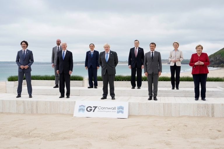 6/15 G7峰會兩大重點：美版一帶一路、抗中體系成形