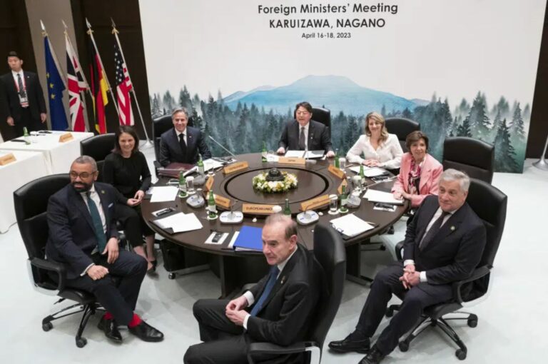 4/20  G7 外長峰會：馬克宏的附庸論，加速 G7 對中政策的團結